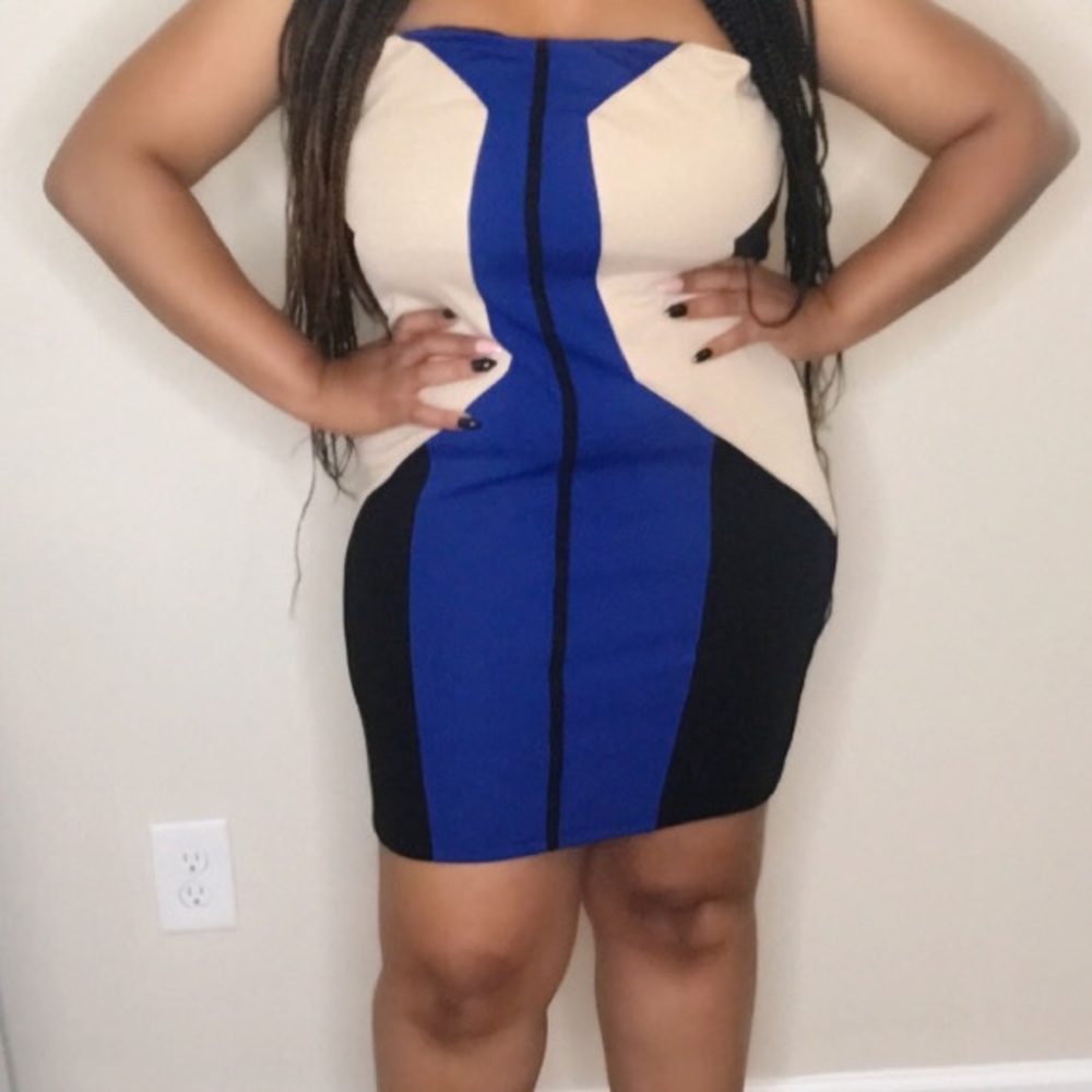 Tube top dress